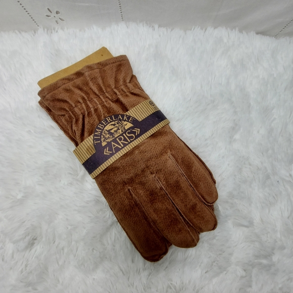 Aris Thinsulate Isotoners mens gloves brown XL - Picture 2 of 12